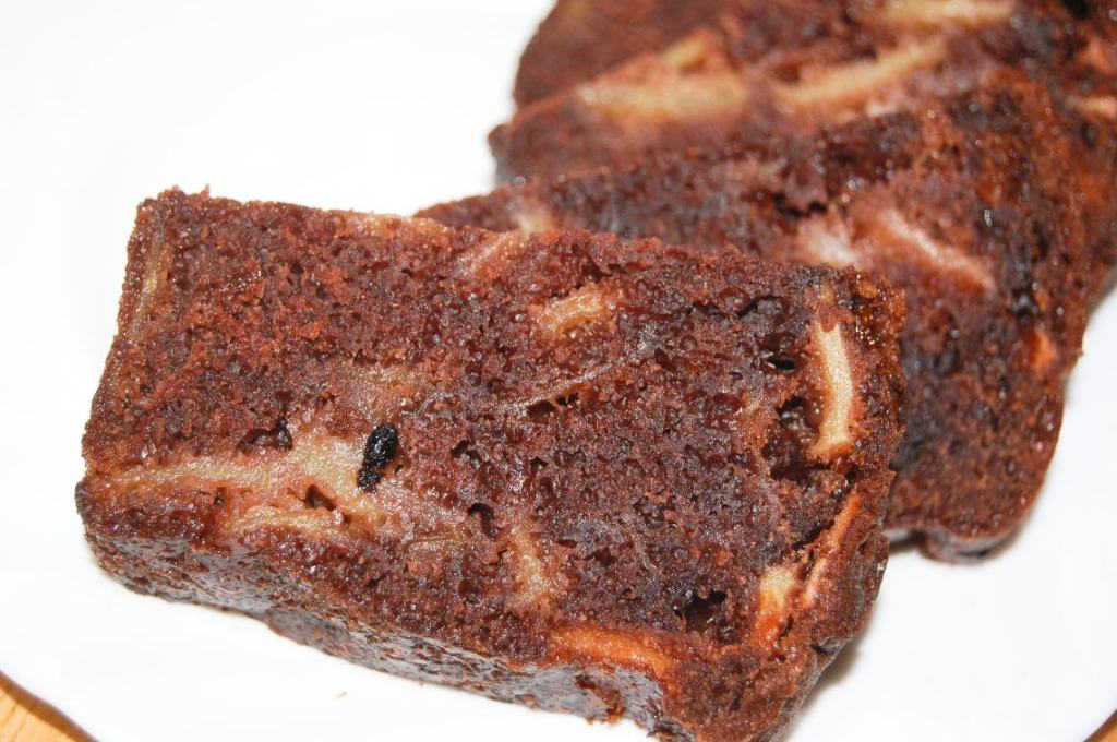 Ciasto kakaowe nadziane jabłkami