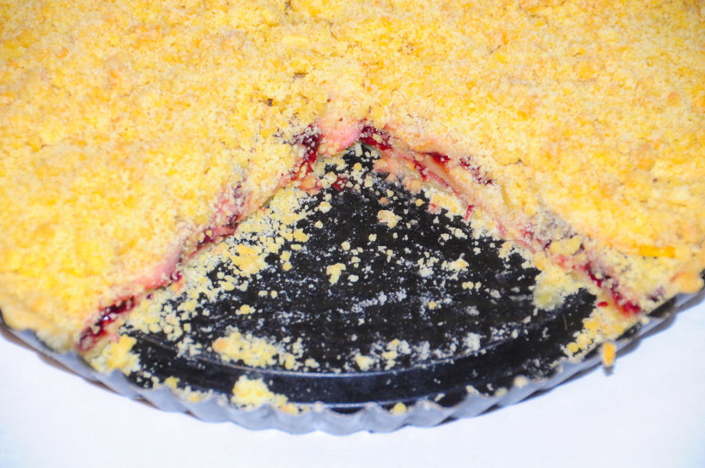 Tarta żurawinowo-jabłkowa