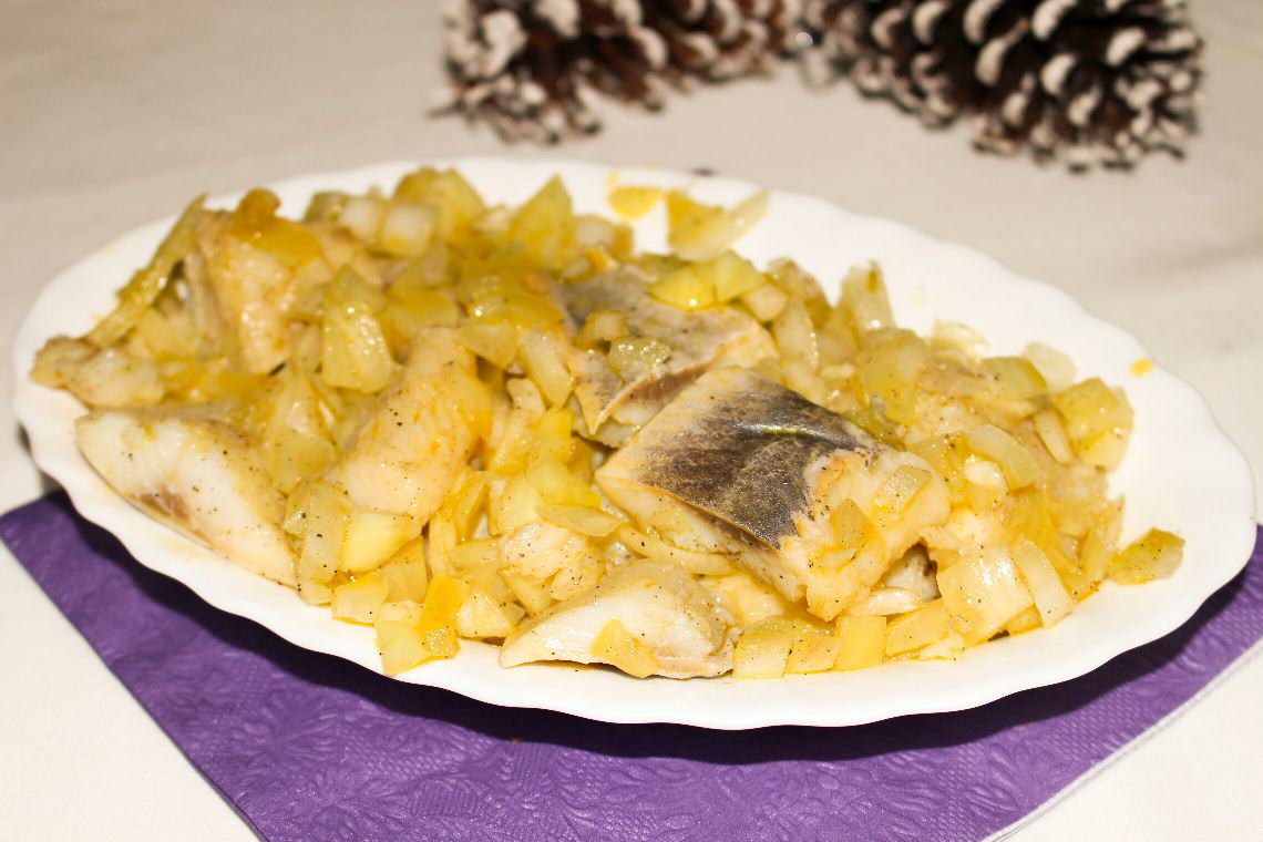 Śledzie w oleju