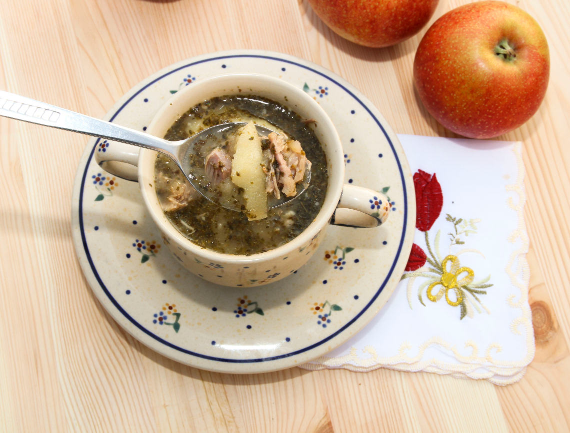 Zupa z jabłek