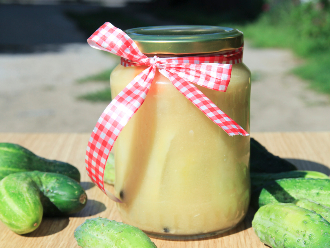Ogórki w musztardzie