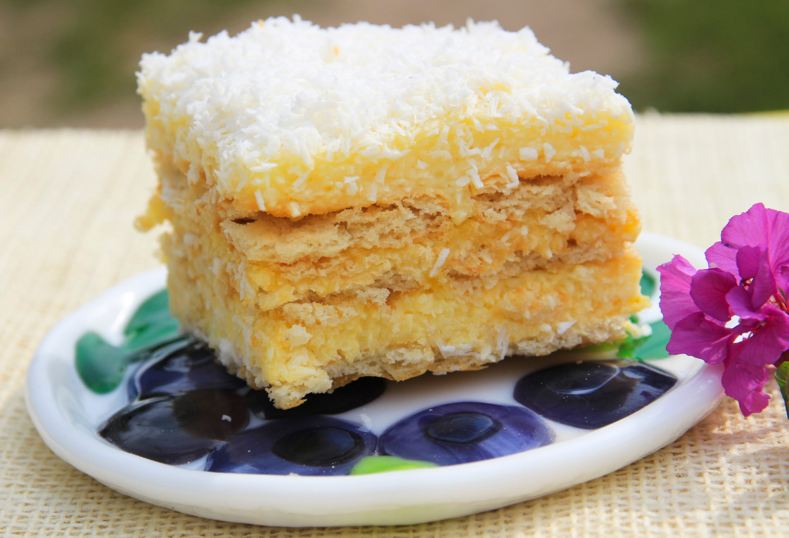 Ciasto rafaello bez pieczenia na krakersach